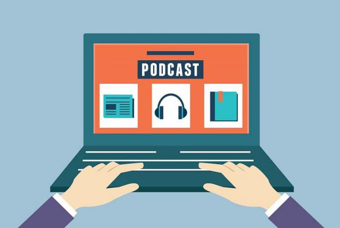 Podcast, producción en audio o video para Internet.