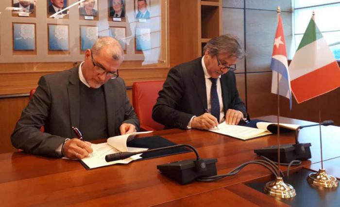 Fortalecen Cuba e Italia vínculos en el sector veterinario.