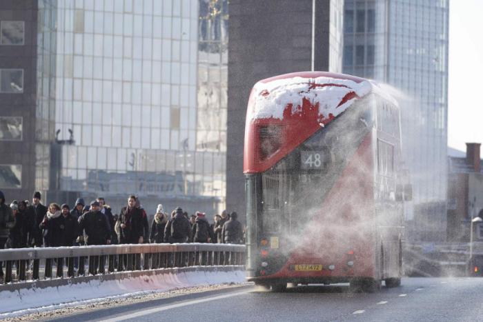 Una ola de frío está afectando al Viejo Continente. Foto: El País