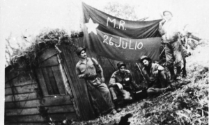 Desde esta casita en el Alto de Conrado, cerca del campamento del Che en La Mesa, en la Sierra Mestra, comenzó sus trasmisiones Radio Rebelde.