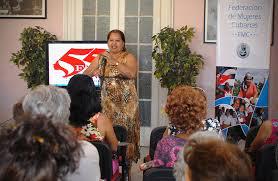 Teresa Amarelle Boué, secretatria general de la FMC.