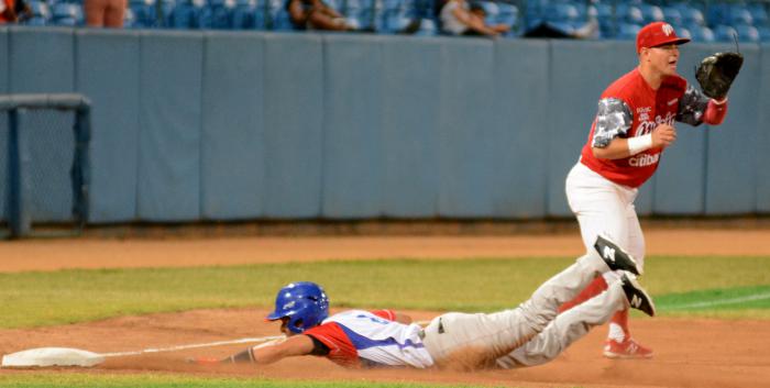 Béisbol Tope cuba vs mexico, Diablos Rojos MEX-Cuba Occidental