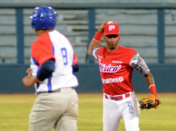 Béisbol Tope cuba vs mexico, Diablos Rojos MEX-Cuba Occidental