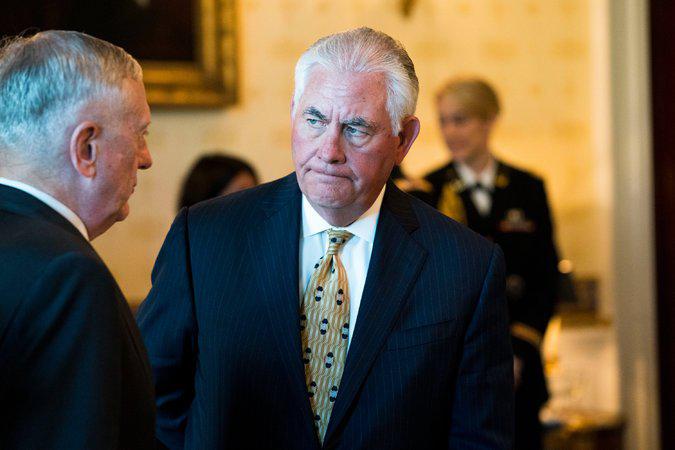 Rex Tillerson en la Casa Blanca, en junio del año pasado.