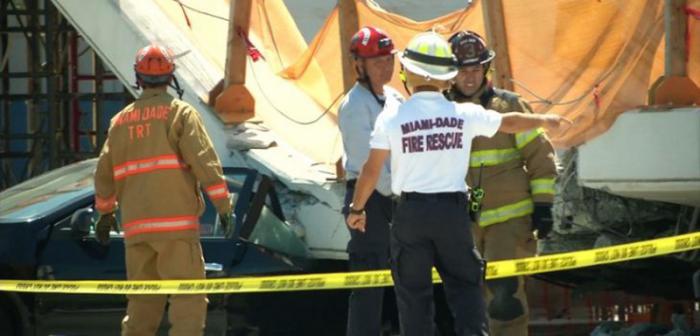 Aumenta cantidad de fallecidos por derrumbe de puente en Miami


 / AFP PHOTO / AFP TV / Miguel GUTIERREZ