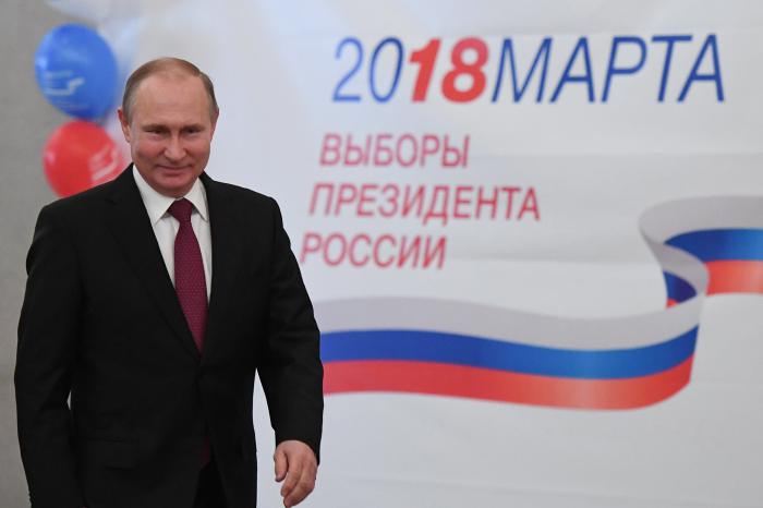 Previo a las elecciones, Putin contaba con casi el 70 % de la intención de voto. Foto: RT