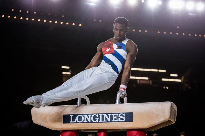 Manrique Larduet se ha enfocado en una lucha contra sí mismo para alcanzar la cima de la gimnasia mundial. Foto: FIG