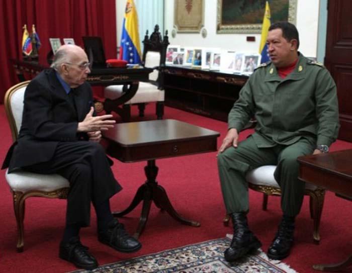 El maestro Abreu dialogó muchas veces con Chávez sobre el Sistema y encontró en el mandatario bolivariano gran apoyo a sus ideas. 
