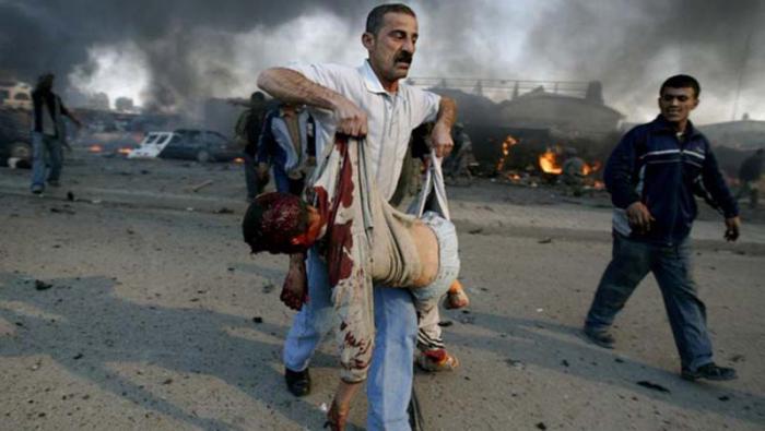 Se calcula que la guerra en Irak ha costado la vida a más de un millón de personas, sobre todo población civil local. 
