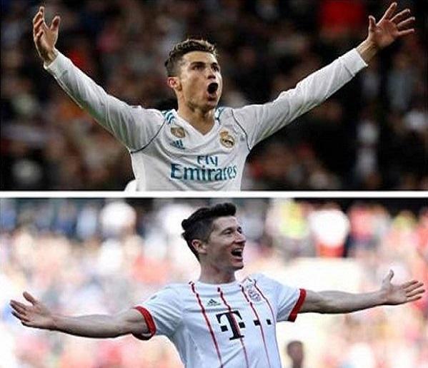 Cristiano Ronaldo y Robert Lewandowski son las grandes apuestas en ofensivo de sus respectivos equipos