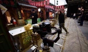 la ciudad del cine china cuenta con 30 platós de grabación en funcionamiento, un