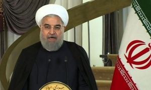 El presidente iraní, Hasan Rohani