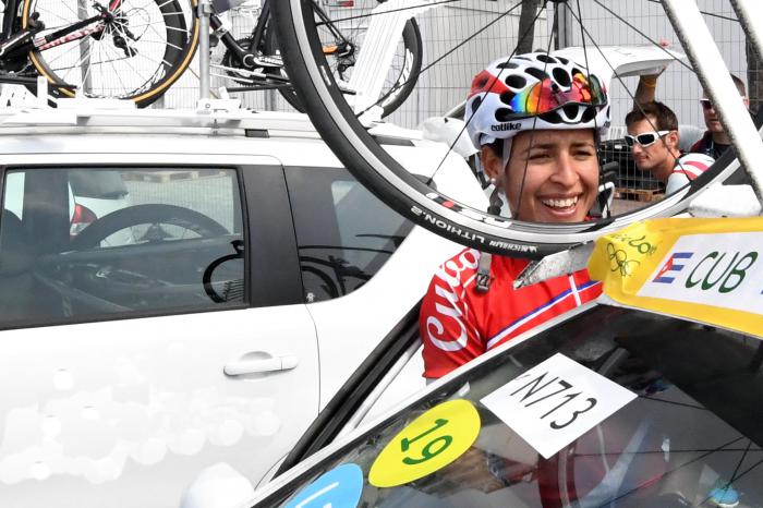 Rio Ciclismo Ruta F Arlenis Sierra, arrancada de la carrera,  vistas y fanaticos del ciclismo mundial.