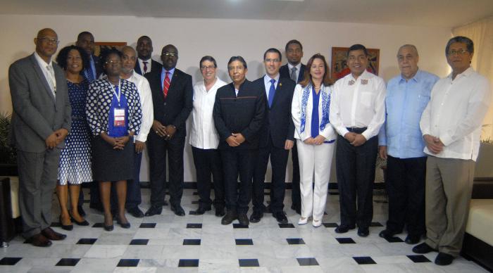 Los miembros del ALBA se reunieron, en la capital cubana, con la presencia del Ministro de Relaciones Exteriores, Bruno Rodríguez Parrilla
