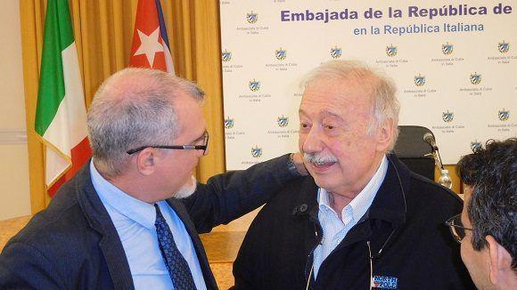 RINDEN HOMENAJE EN ITALIA AL PERIODISTA GIANNI MINÁ 