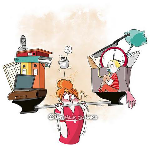 ilustraciones maternidad
