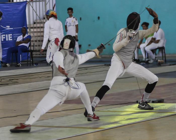 Campenato Nacional de esgrima 2018 ,Sala Ramón Font .Modalidad de espada.
   9 de mayo 2018.
   Foto José Raúl Rodríguez Robleda
