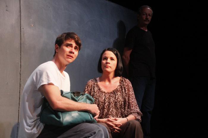 Escena de la Obra Diez Millones de Carlos Celdrán. 