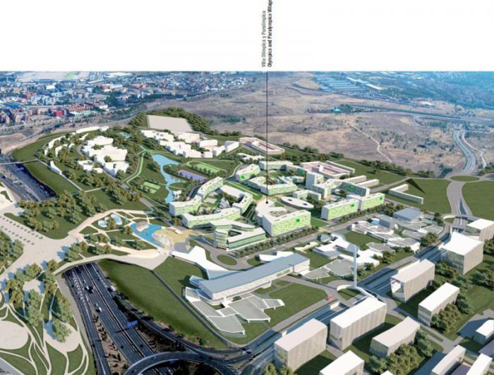 proyecto de la villa de los juegos sudamericano