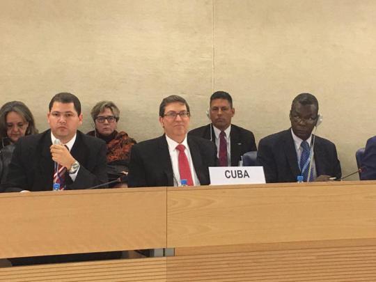 Canciller cubano en la ONU