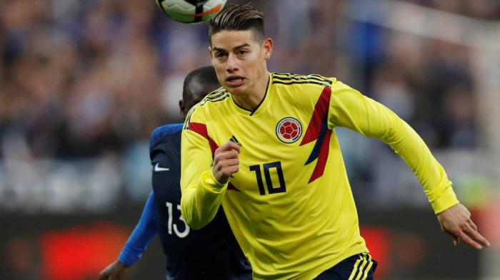 James Rodríguez Colombia