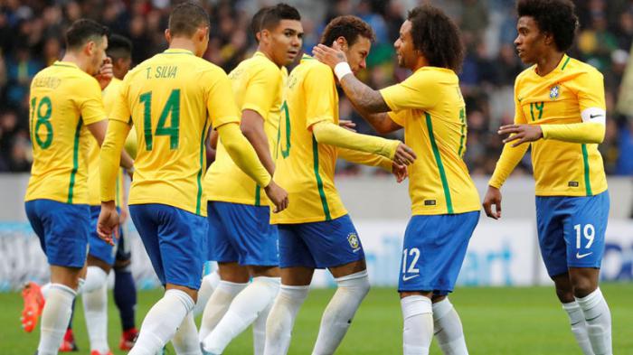 selección brasileña de futbol 2018