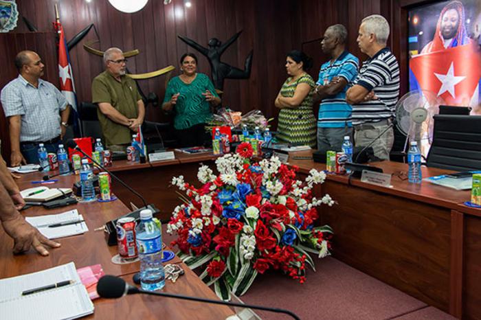 mercedes lópez acea visita el Inder