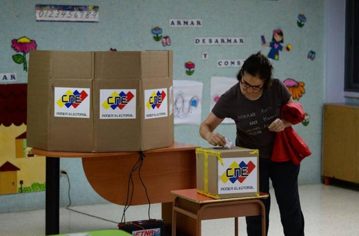 Jornada electoral en Venezuela