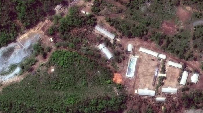 sitio nuclear en corea del norte