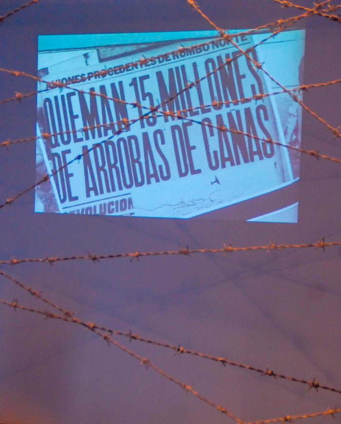 Memorial de la Denuncia,sala dedicada a la guerra económica