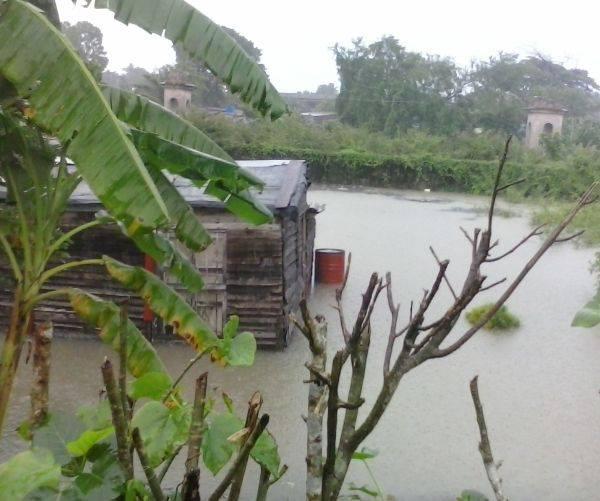 Inundaciones en Villa Clara tormenta subtropical Alberto