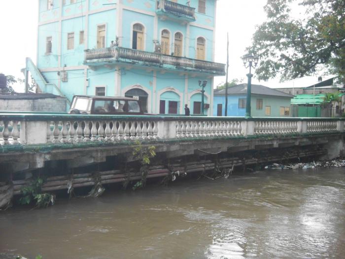 Inundaciones en Villa Clara tormenta subtropical Alberto
