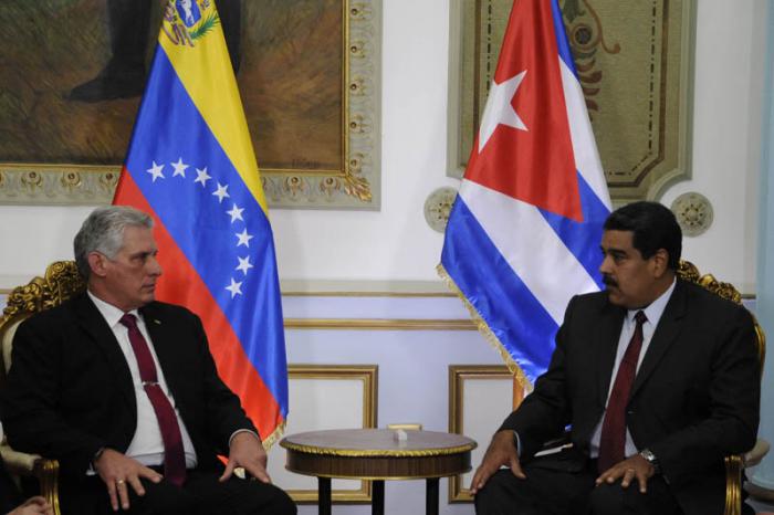 DIAZ CANEL Y MADURO