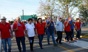 Desfile en Sancti Spíritus