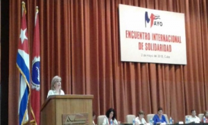 Inició este miércoles Encuentro Internacional de Solidaridad con Cuba