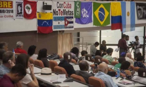 Inició este miércoles Encuentro Internacional de Solidaridad con Cuba