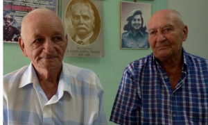 Jesús y Sixto combatientes en Cassinga
