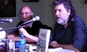 Abel Prieto durante la presentación de su libro