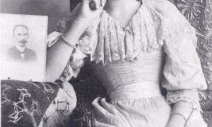 La hermosa joven guatemalteca María García Granados.