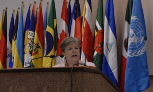 Alicia Bárcena, secretaria ejecutiva de la CEPAL
