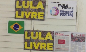 piden libertad para lula en cienfuegos
