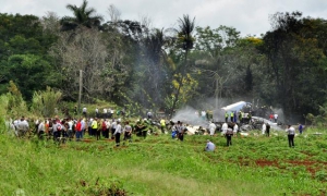 Accidente aéreo en La Habana