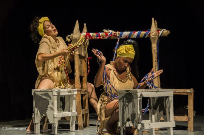 Obra Caballas, Estudio Teatral Macubá, Santiago de Cuba.