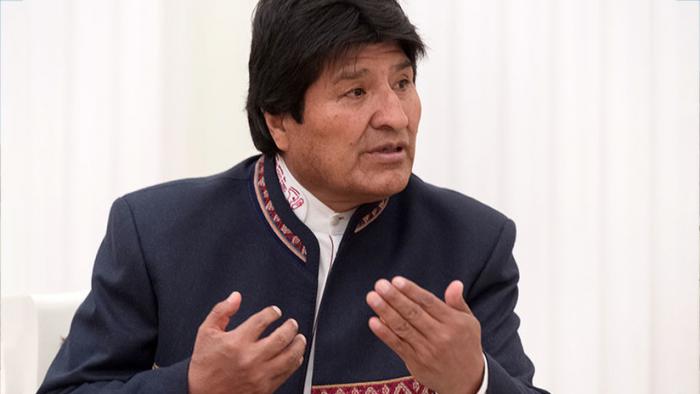Evo Morales, presidente de Bolivia