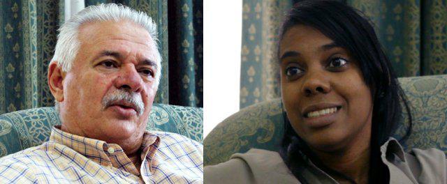 José Prieto Cintado, Vicepresidente del ICAP y Yahimí Rodríguez Flores, aseguran que a pesar de las carencias materiales en África y Medio Oriente se desarrolla una ardua labor solidaria con Cuba y los procesos sociales revolucionarios del mundo