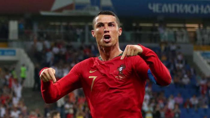 Ronaldo se convirtió en el cuarto delantero en marcar en cuatro Copas del Mundo. 