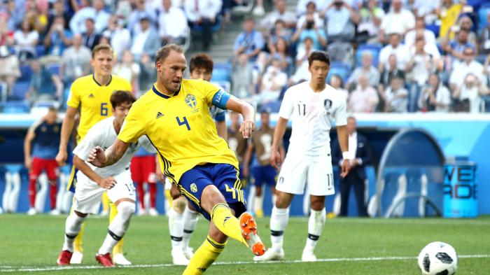 Suecia vs Corea. Rusia 2018.