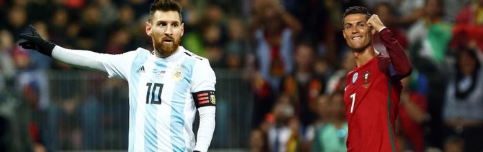 leonel messi y cristiano ronaldo