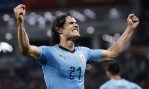 Uruguay vs Portugal. Rusia 2018.