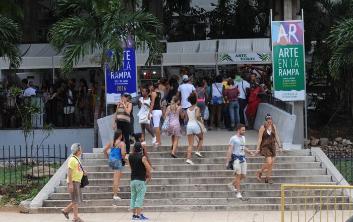 Arte en la Rampa seguirá siendo una excelente propuesta para la distracción veraniega